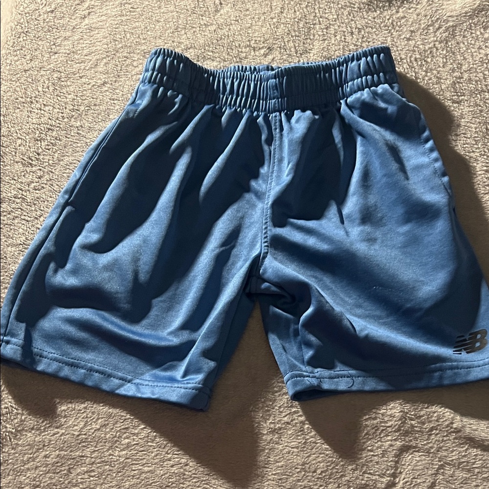 New Balance Kids Sky Blue Athletic Shorts